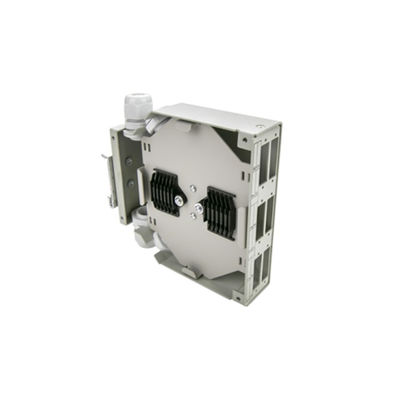6 Bağlantı Noktalı Metal Dinraya Monte Edilebilir Fiber Optik Din Ray Terminal Kutusu