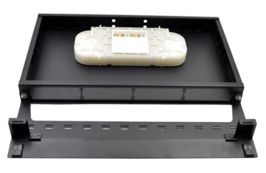 19" FTTH MPO MTP Bağlantı Panelleri LC 1U Fiber Kaset Modülü Raf Montajı