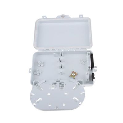 6 Portlu Fiber Optik Terminal Kutusu SC APC/UPC SM SX PC+ABS Telekom için Açık Gri