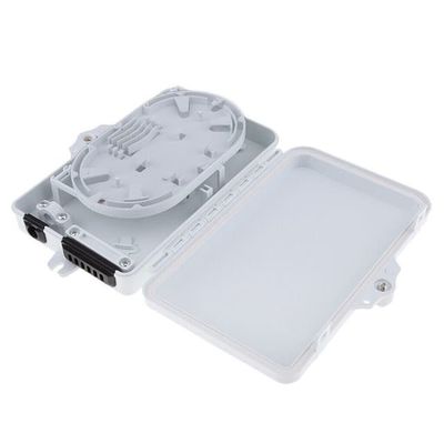 6 Portlu Fiber Optik Terminal Kutusu SC APC/UPC SM SX PC+ABS Telekom için Açık Gri