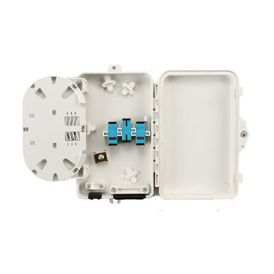 6 Portlu Fiber Optik Terminal Kutusu SC APC/UPC SM SX PC+ABS Telekom için Açık Gri
