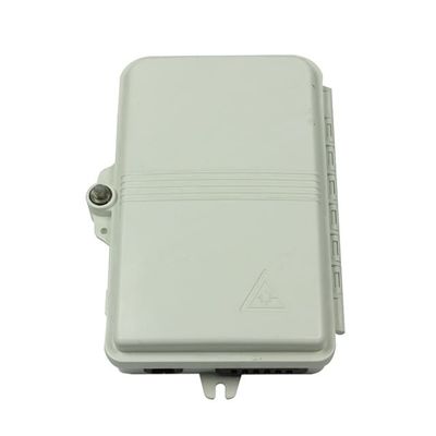 6 Portlu Fiber Optik Terminal Kutusu SC APC/UPC SM SX PC+ABS Telekom için Açık Gri