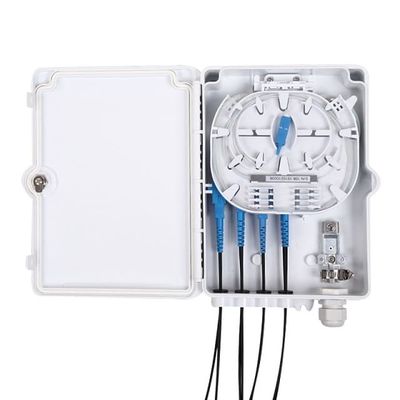 8 Portlu Fiber Optik Terminal Kutusu IP-66 Koruma Düzeyi SM SC Duvar Direk Montajı