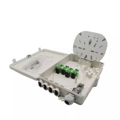 8 Portlu Fiber Optik Terminal Kutusu IP-66 Koruma Düzeyi SM SC Duvar Direk Montajı