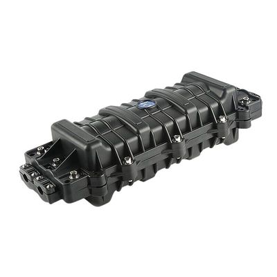 Satır İçi Tip 96 Çekirdekli Fiber Optik Ek Kapatma 4 bağlantı noktalı Ortak Muhafaza 2 giriş 2 çıkış