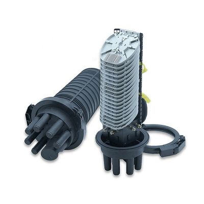 Dikey Dome Fiber Optik Kapatma Ekleme 144Core 288Core Dome fiber optik Bağlantı Kutusu