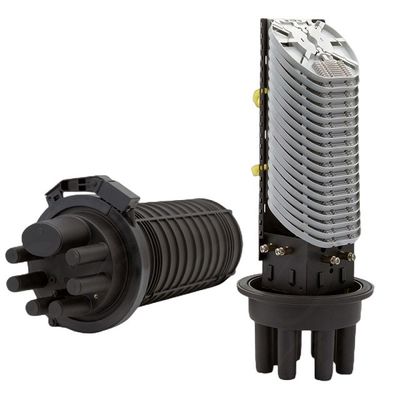 Dikey Dome Fiber Optik Kapatma Ekleme 144Core 288Core Dome fiber optik Bağlantı Kutusu