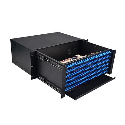 İç Mekan Fiber Optik Dağıtımı 144core 19 Rack Mount Fiber Patch Panel
