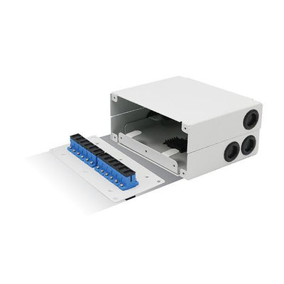 Fiber Optik Ekleme Metal Kutu Din-Ray Ve Duvar Montajı Etkin 12 Sc Upc Adaptör
