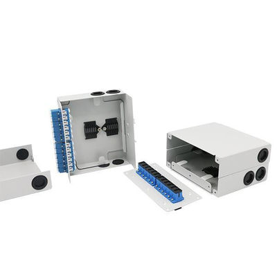 Fiber Optik Ekleme Metal Kutu Din-Ray Ve Duvar Montajı Etkin 12 Sc Upc Adaptör