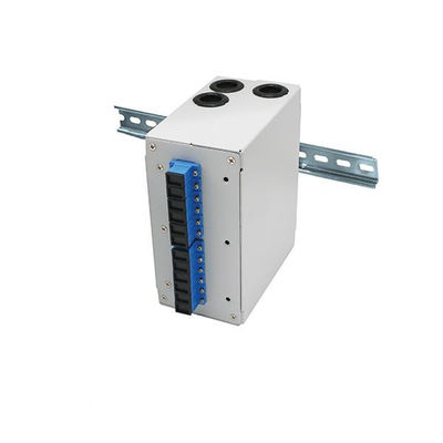 Fiber Optik Ekleme Metal Kutu Din-Ray Ve Duvar Montajı Etkin 12 Sc Upc Adaptör