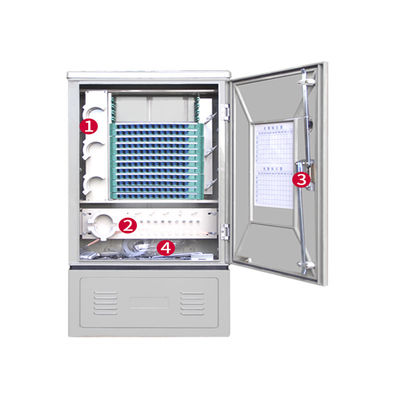 FTTH Dikili Tip Kabinet SM / MM Fiber Optik Duvar Kutusu Dış