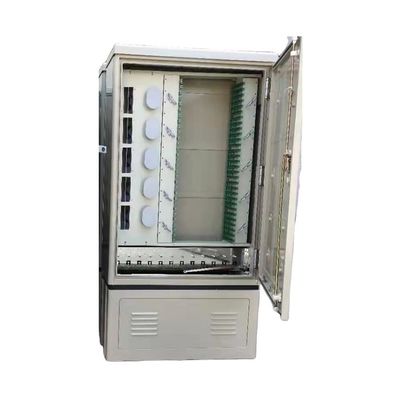 FTTX Dış Mekan Fiber Optik Kabin FDT SC Bağlantı Noktası 288 Fiber Suya Dayanıklı