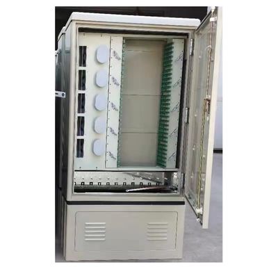 FTTX Dış Mekan Fiber Optik Kabin FDT SC Bağlantı Noktası 288 Fiber Suya Dayanıklı