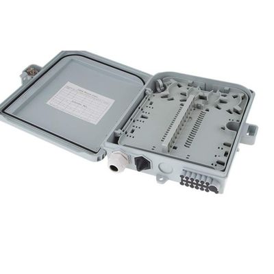 12 / 24 Bağlantı Noktalı Dahili / Harici Fiber Sonlandırma Kutusu FTTH FTTX FTTB