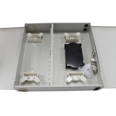 FTTH Duvara Monte Fiber Optik Yama Paneli 48 çekirdekli FC / LC / SC / ST