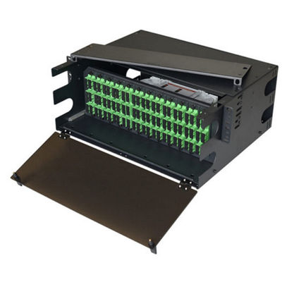 Splice MPO MTP Patch Paneller 144F SC APC 4U Fiber Patch Panel 12 Adaptör