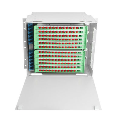 144 Core ODF Bağlantı Paneli Sc / Fc Adaptörü 19 Fiber Optik Bağlantı Paneli