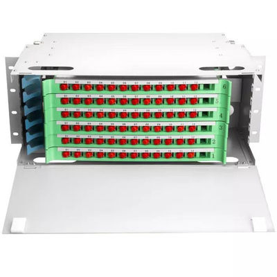 FTTH CATV ODF Patch Panel 19 İnç FC 19 İnç FC Optik Dağıtım Çerçeveleri