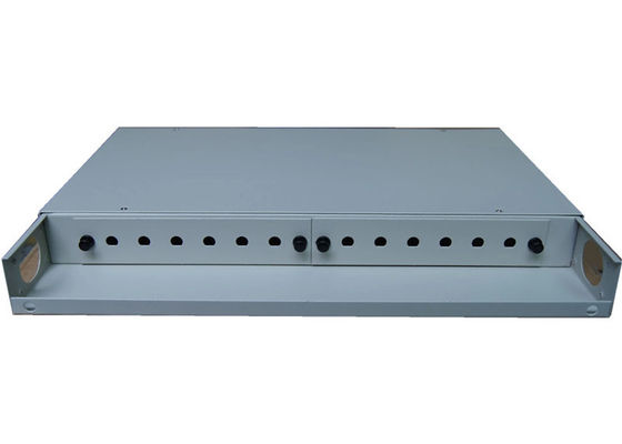 Raf Montajlı Fiber Optik Bağlantı Paneli Muhafaza Dağıtımı Fc Sc Adaptörü