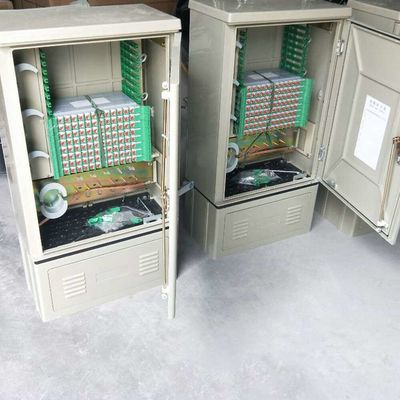 FC SMC Fiber Optik Kabin FDH Dış Mekan Fiber Dağıtım Kabini 144 Çekirdek
