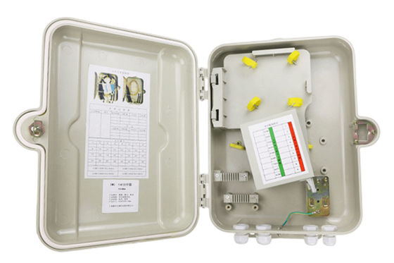 LGX Fiber Optik Bölücü Kutusu SMC+ABS Tek Yönlü / Çift Yönlü PLC Ayırıcı 1x16