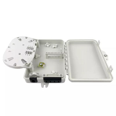 4Port Fiber Optik Terminal Kutusu SC Simplex SM Kabloları Beyaz Suya Dayanıklı IP-66