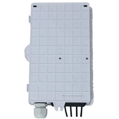 Telekomünikasyon için 4Port Fiber Optik Terminal Kutusu SC UPC SX SM Beyaz IP66
