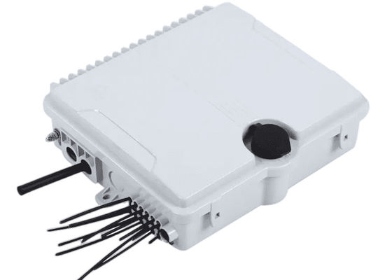 Fiber Optik Terminal Kutusu 12Port SC/LC/ST/FC IP-66 UPC/APC Açık Gri FTTH