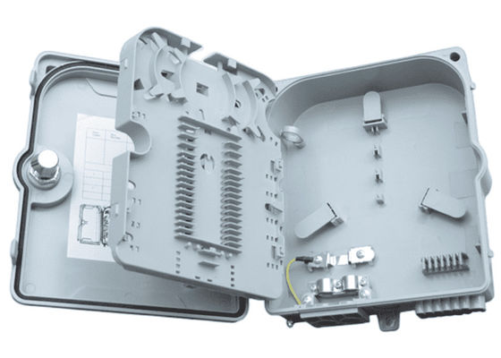 Fiber Optik Terminal Kutusu 12Port SC/LC/ST/FC IP-66 UPC/APC Açık Gri FTTH