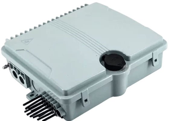 Fiber Optik Terminal Kutusu 12Port SC/LC/ST/FC IP-66 UPC/APC Açık Gri FTTH