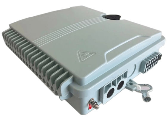 Fiber Optik Terminal Kutusu 12Port SC/LC/ST/FC IP-66 UPC/APC Açık Gri FTTH