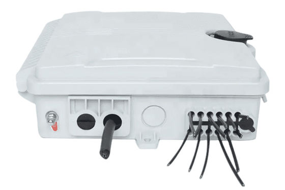 Fiber Optik Terminal Kutusu 12Port SC/LC/ST/FC IP-66 UPC/APC Açık Gri FTTH