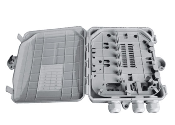Fiber Optik Terminal Kutusu 12 Çekirdek İç Mekan/Dış Mekan SC/LC/ST/FC Açık Gri