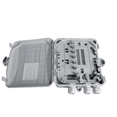 Fiber Optik Terminal Kutusu 12 Çekirdek İç Mekan/Dış Mekan SC/LC/ST/FC Açık Gri