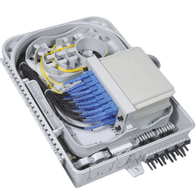 16F 1x16 Fiber Optik Bölücü Kutusu Su Geçirmez Duvara Monte Bölücü IP66