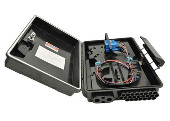 24 Bağlantı Noktalı Fiber Optik Muhafaza Duvar Montajı / Direk Montajı APC / UPC FTTB