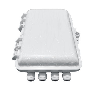 SC 1x8 PLC Fiber Optik Bölücü Kutusu IP65 12 Çekirdek Duvara Monte