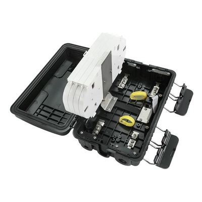 ABS Fiber Optik Ek Kapatma 2In 2Out Yatay Kablo Ek Muhafazası