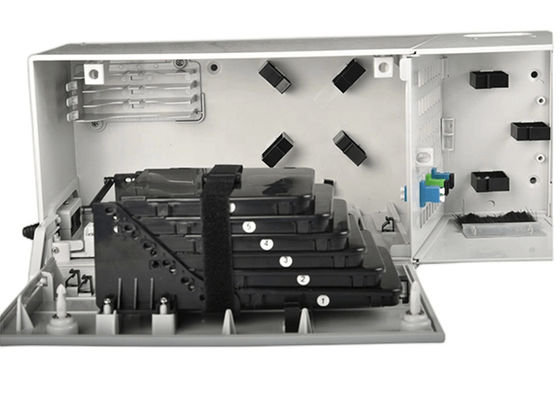 48 Çekirdek Fiber Sonlandırma Kutusu SCAPC Adaptörleri Ethernet Terminal Kutusu 48 Ek