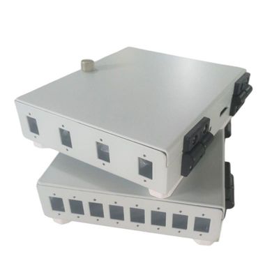 Mini Duvar Montaj Kutusu Kapaklı FTTD / FTTH Optik Sonlandırma Kutusu DSL