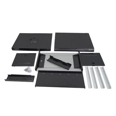 Kasa Sunucu Rafı Duvara Monte Raf Kabini 1.2mm 6U Cam Kapı
