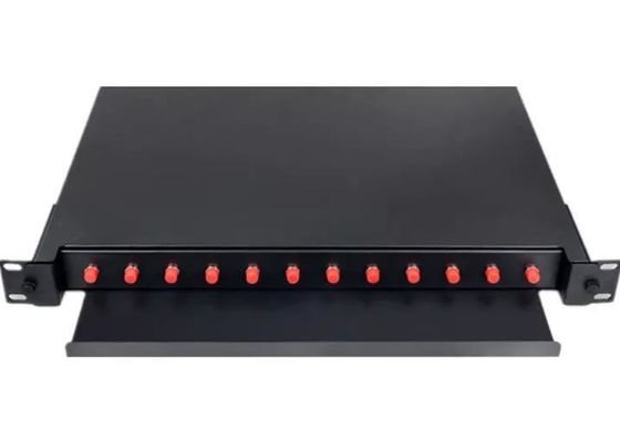 ODF Fiber Optik Dağıtım Birimi Kutusu Fc Çizim Tipi 19 inç