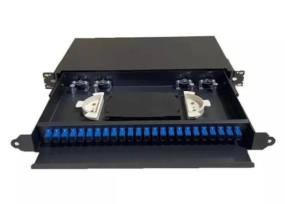 ODF Fiber Optik Dağıtım Birimi Kutusu Fc Çizim Tipi 19 inç