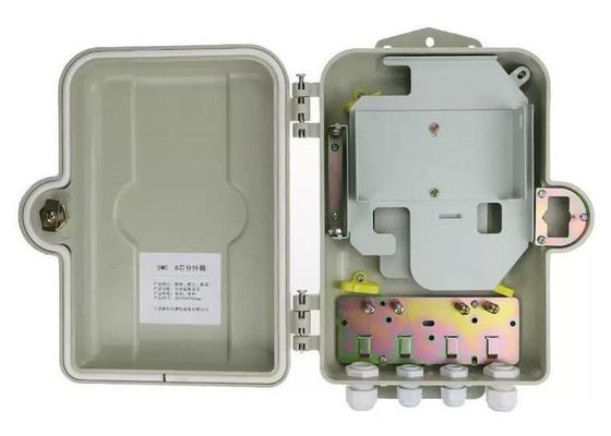 SMC Dış Mekan Fiber Optik Dağıtım Kutusu Bağlantı 24 Çekirdek IP65