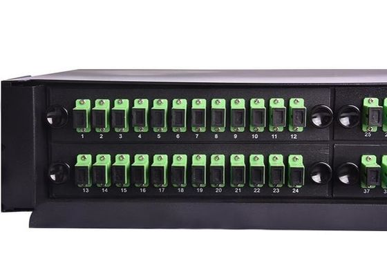 Fc Rafa Monte Fiber Optik Yama Paneli ODF 19 İnç 48 Ağız Çekme Tipi
