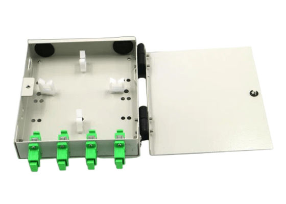 FTB Serisi Duvara Monte Fiber Optik Terminal Kutusu Apc Adaptörlü 4 Çekirdekli FTTH