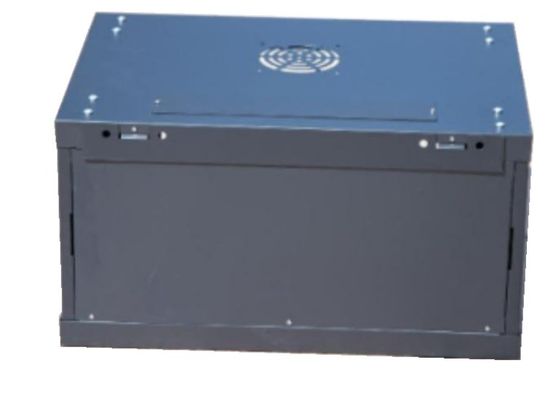 Tek Bölmeli 4U Server Rack Kabinet Takviyeli Fanlı Duvar Montajı