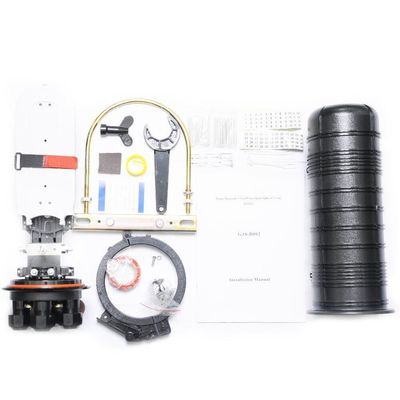 Suya Dayanıklı Ortak Dome Kapatma Fiber Optik Ekipman IP68 96 çekirdekli