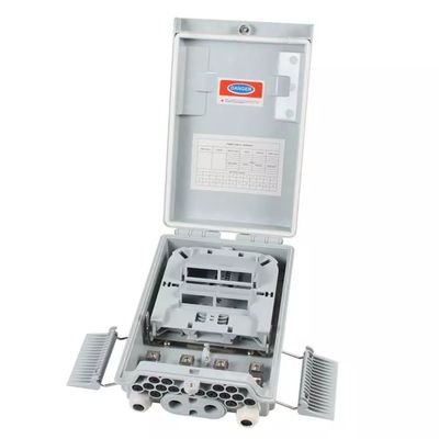 SM / MM Fiber Optik Bölücü Kutusu Açık Gri 1x8 PLC Bölücü